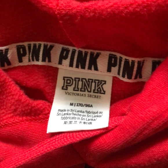 PINK Cropped hoodie - Picture 2 of 4